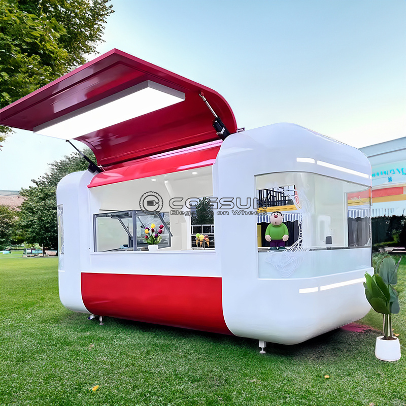 Street Mobile Food Trailer Piz - Coffee Tea Van 리뷰 및 가격