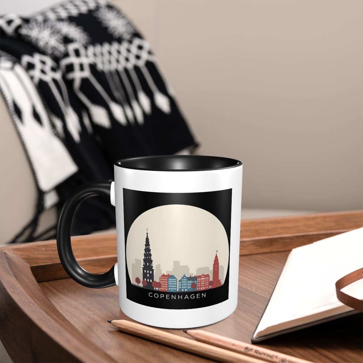 Copenhagen Travel Icon Mug Fun - Coffee Tea Icon 리뷰 및 가격