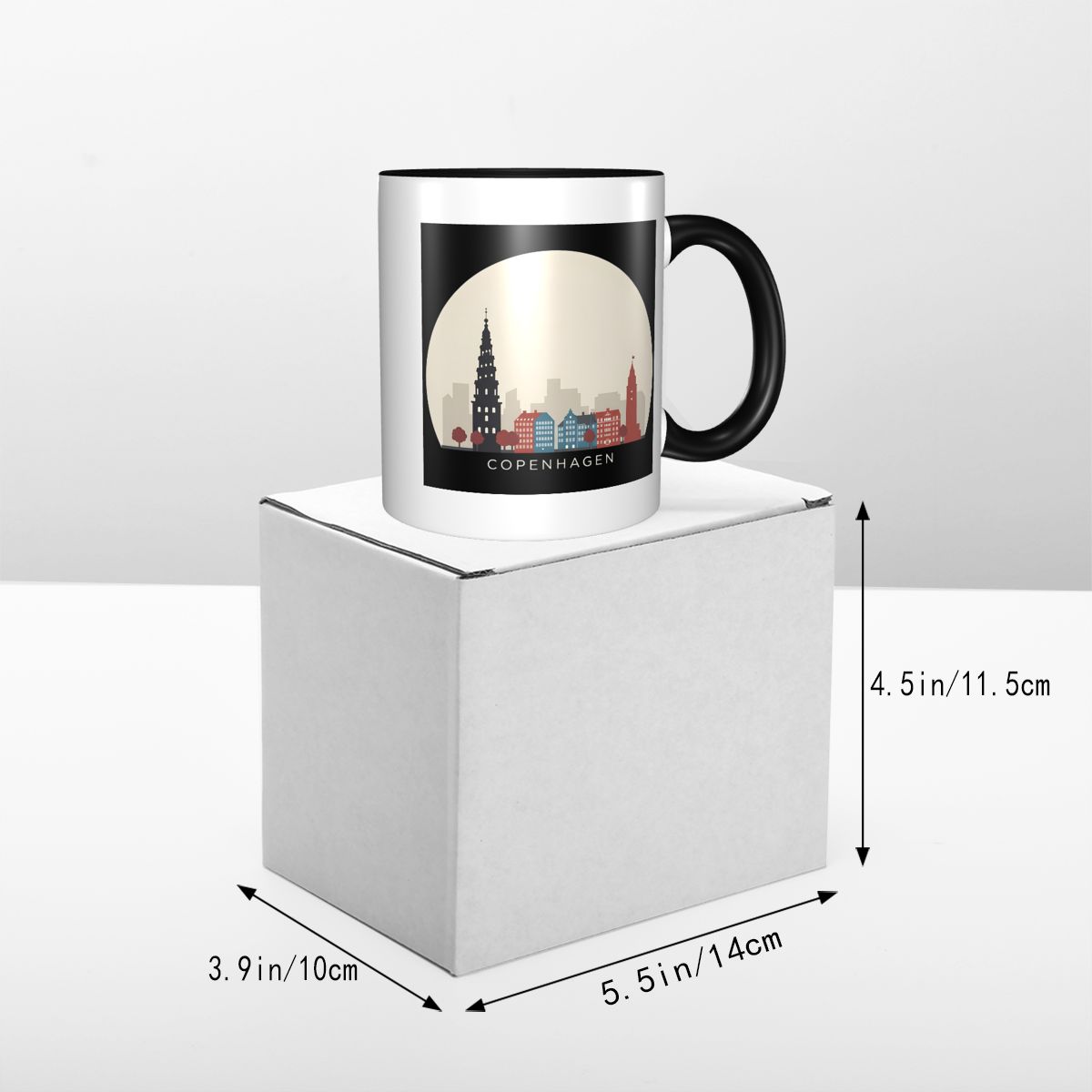 Copenhagen Travel Icon Mug Fun - Coffee Tea Icon 리뷰 및 가격