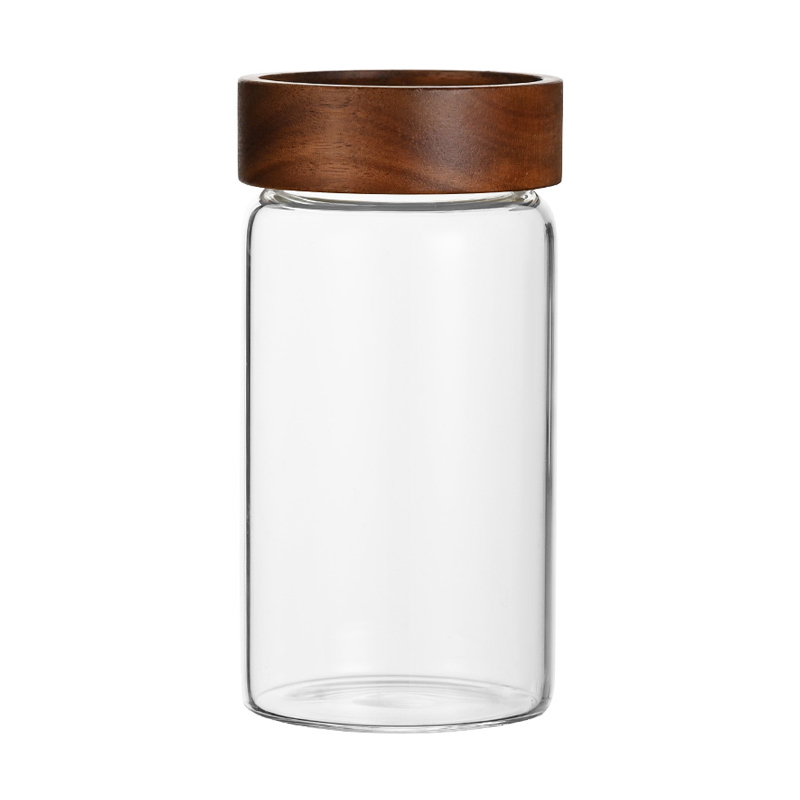 Glass Sealed Storage Jar With  - Coffee Tea Bean 리뷰 및 가격