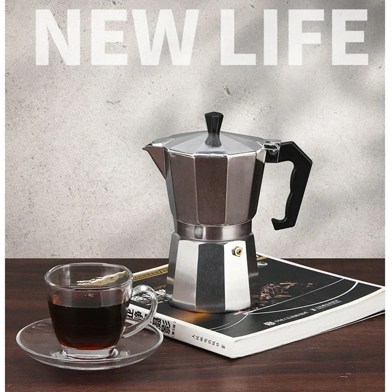 150 300 600 Aluminum Moka Pot  - Coffee Tea Chocolate 리뷰 및 가격