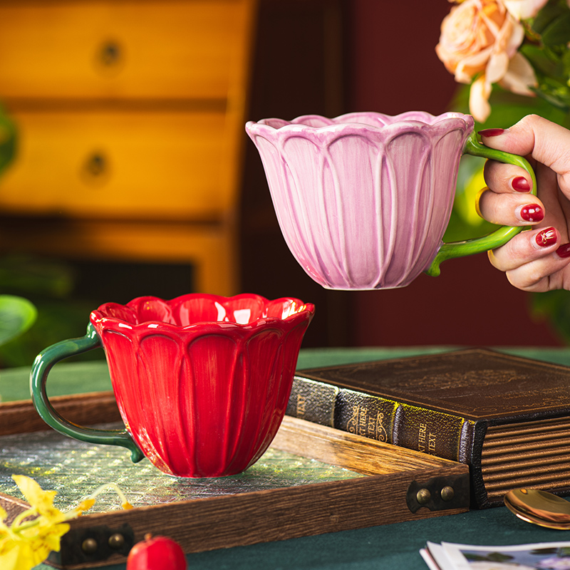 Creative Ceramic Coffee Cup De - Coffee Tea English 리뷰 및 가격