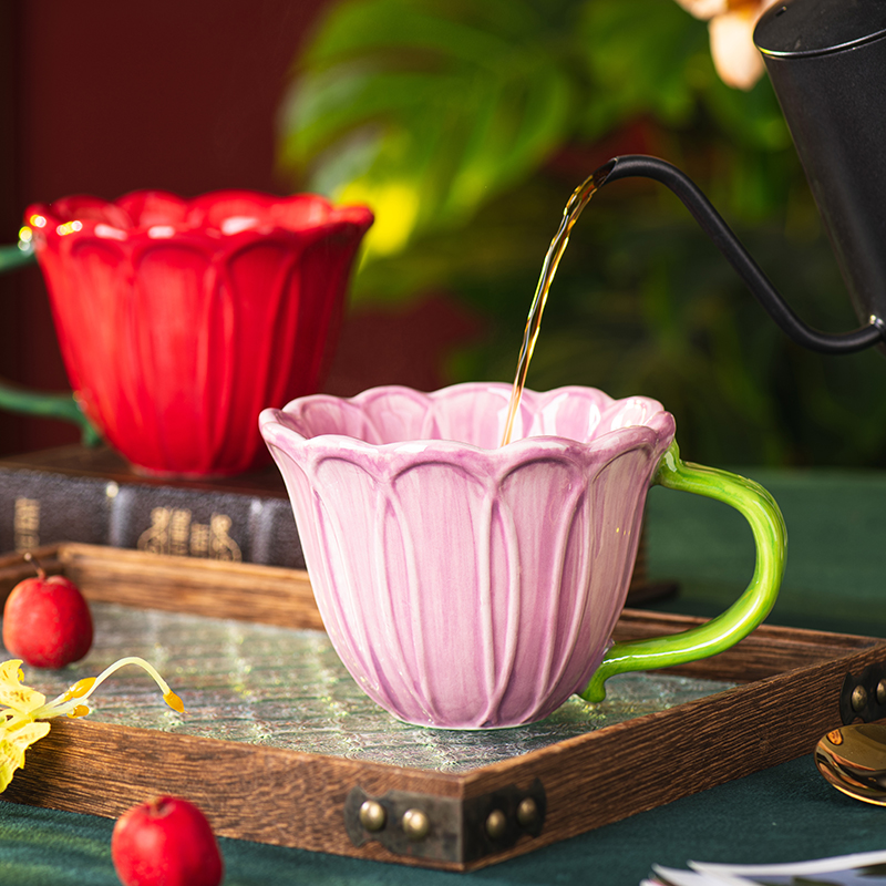 Creative Ceramic Coffee Cup De - Coffee Tea English 리뷰 및 가격