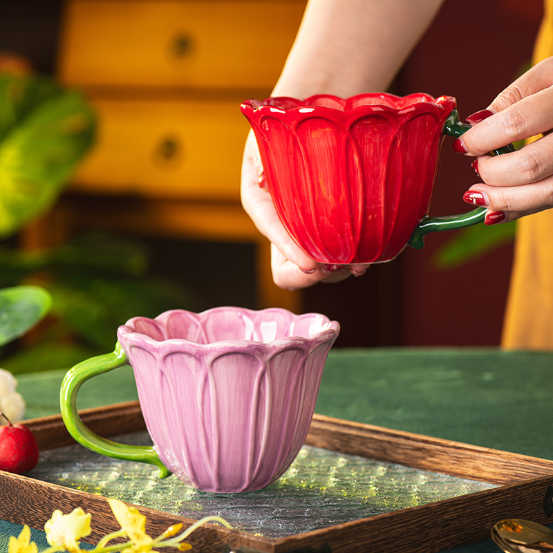 Creative Ceramic Coffee Cup De - Coffee Tea English 리뷰 및 가격