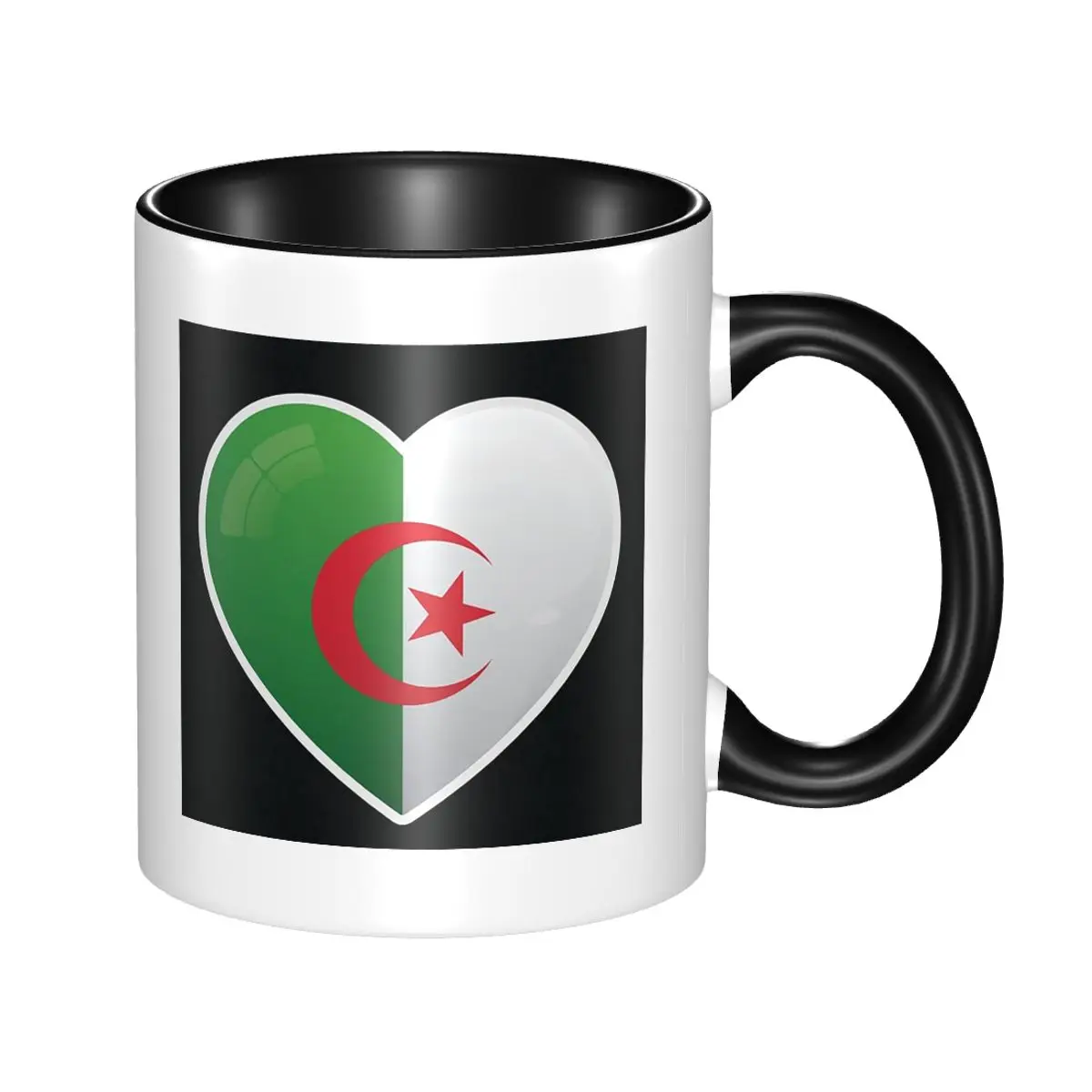 Algeria Algerian Flag Love Ico - Coffee Tea Icon 리뷰 및 가격