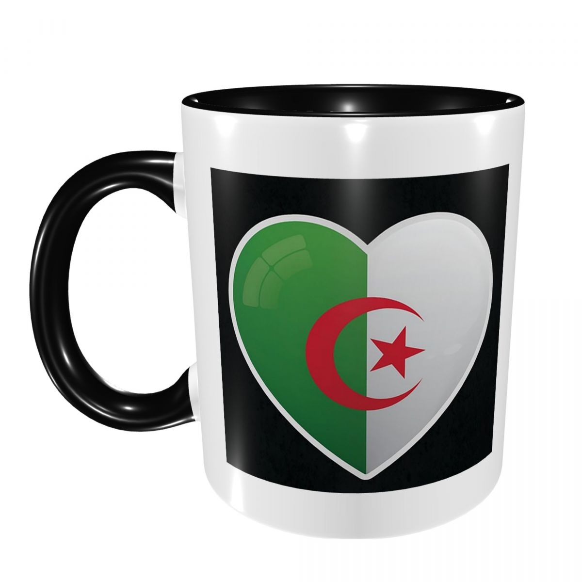 Algeria Algerian Flag Love Ico - Coffee Tea Icon 리뷰 및 가격