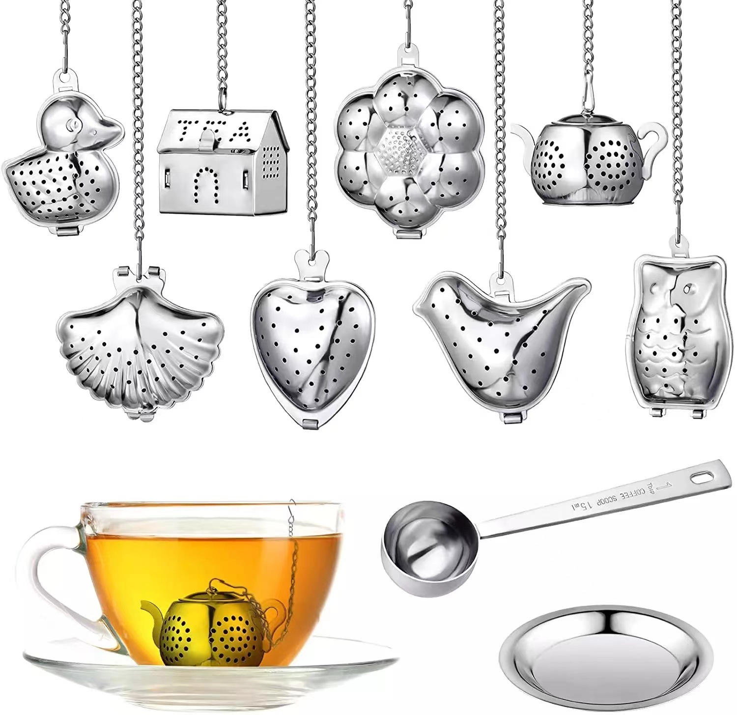 Tea Strainer Stainless Steel T - Coffee Tea Infusion 리뷰 및 가격
