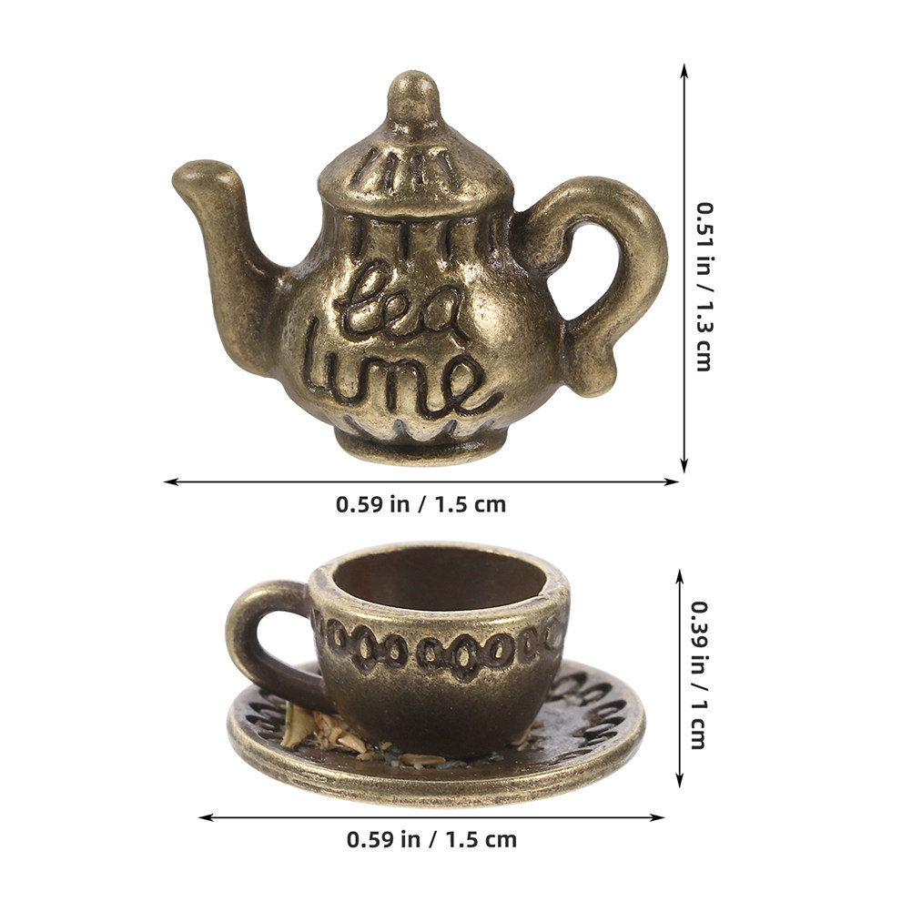 6Sets Miniature Tea Set Vintag - Coffee Y Tea 리뷰 및 가격