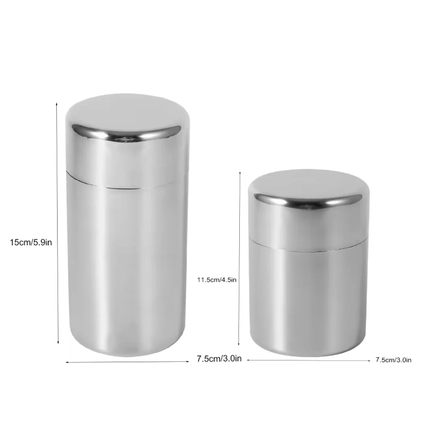 Stainless Steel Tea Leaf Tins  - Coffee Tea Sugar Container Set 리뷰 및 가격