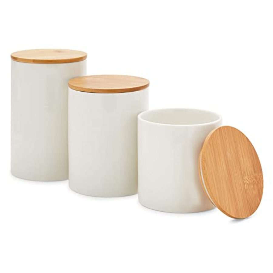 Ceramic Canisters - Coffee Can - Coffee Tea Sugar Set 리뷰 및 가격