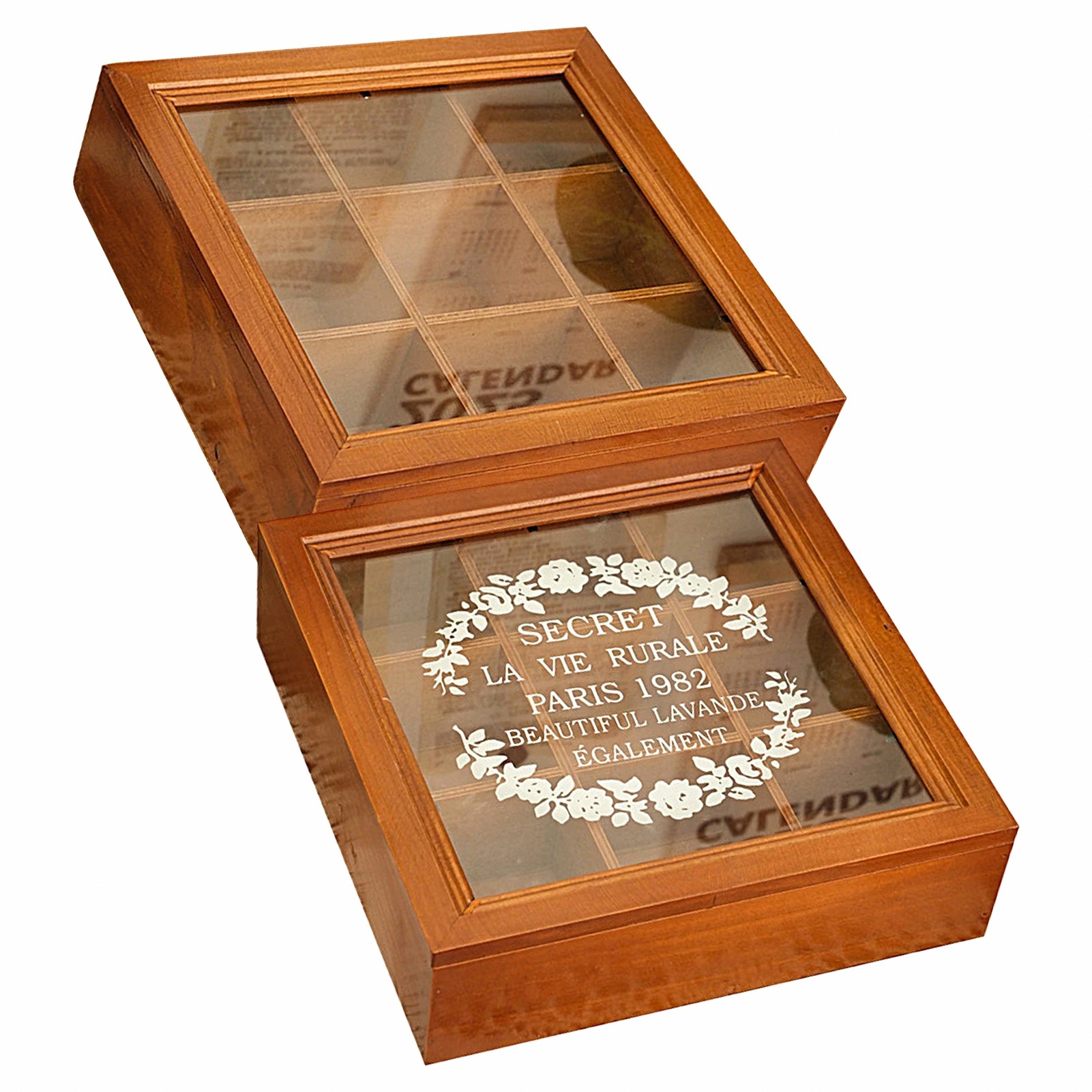 Wood Tea Bag Holder with Drawe - Coffee Tea Sugar Container Set 리뷰 및 가격