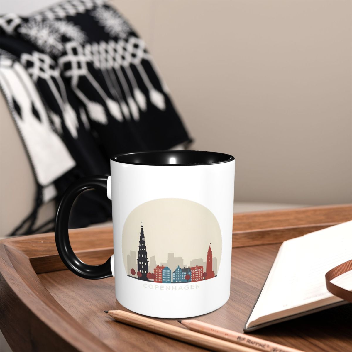 Copenhagen Travel Icon Mug Fun - Coffee Tea Icon 리뷰 및 가격