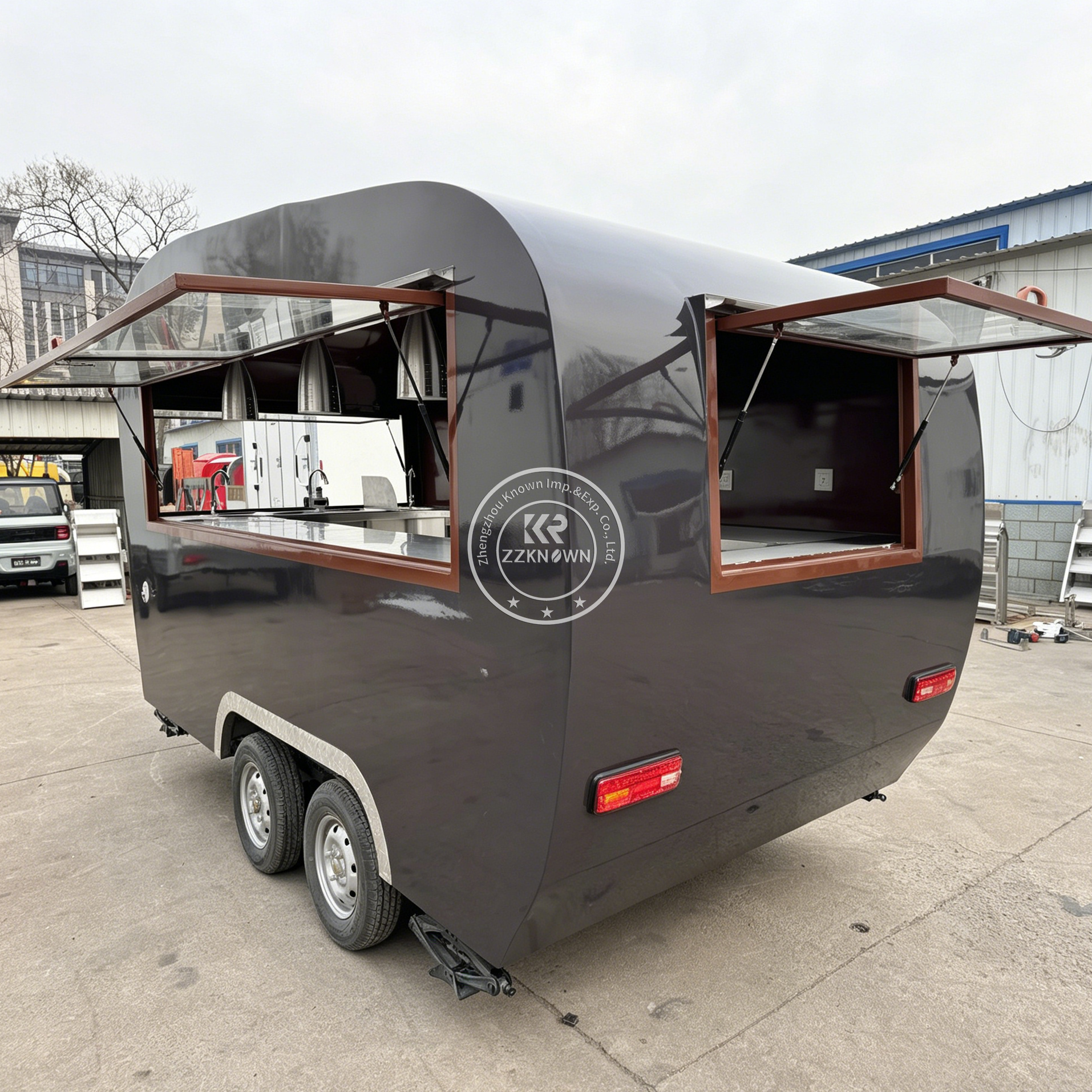 Street Stainless Steel Mobile  - Coffee Tea Van 리뷰 및 가격