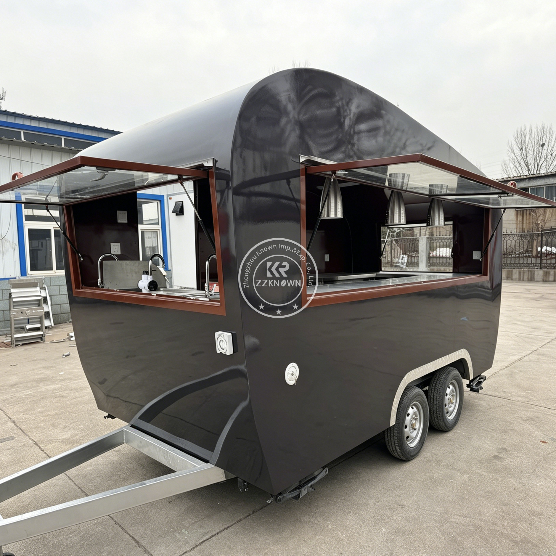 Street Stainless Steel Mobile  - Coffee Tea Van 리뷰 및 가격
