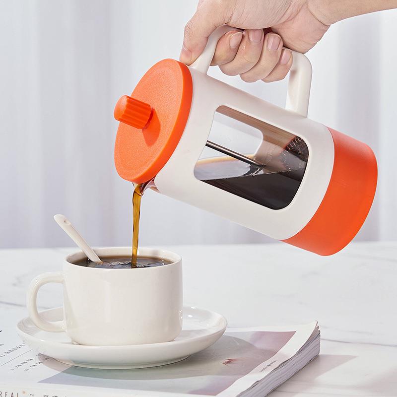 High Borosilie Glass French Pr - Coffee And Tea Filter 리뷰 및 가격