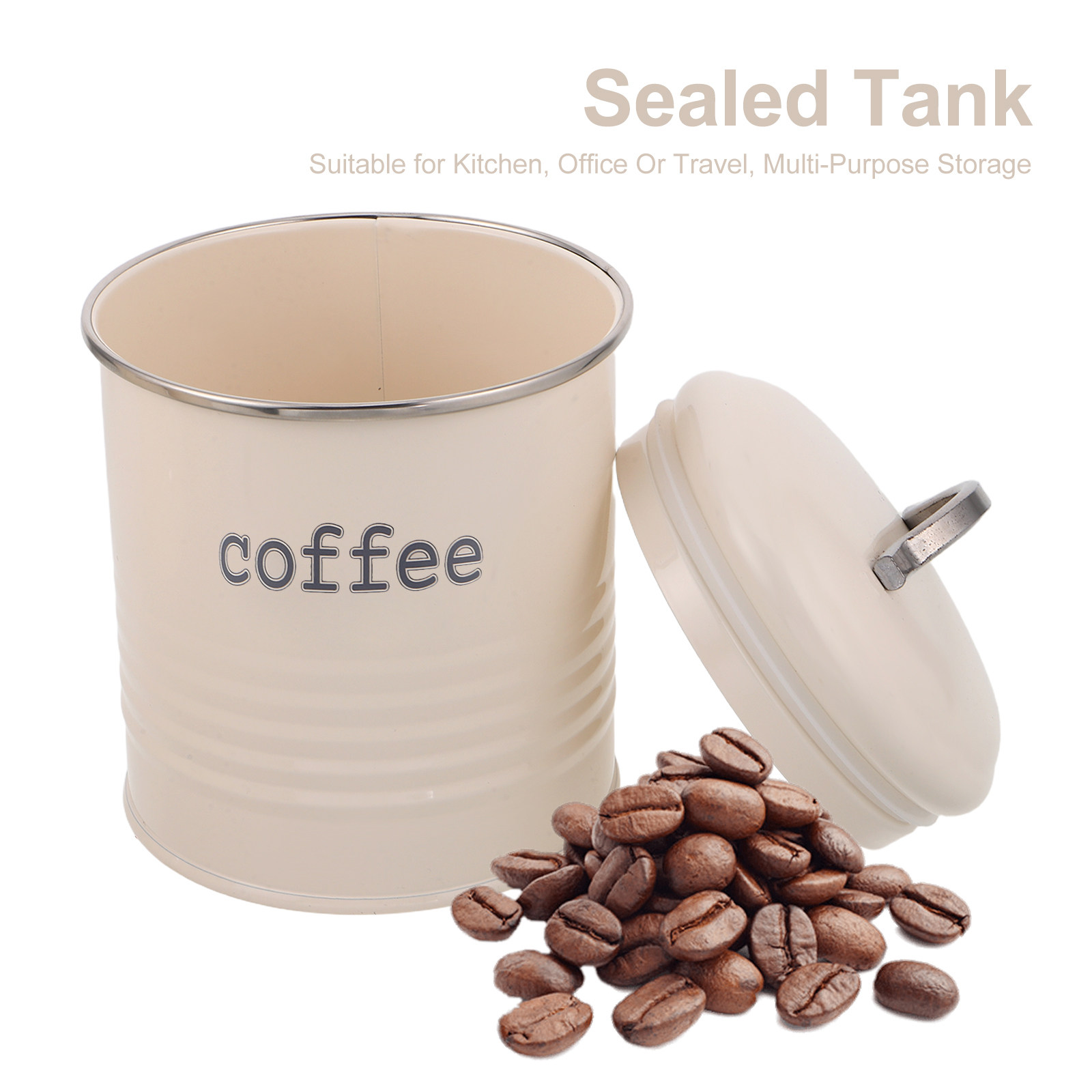 3Pcs Sealed Coffee Bean Contai - Coffee Tea Bean 리뷰 및 가격