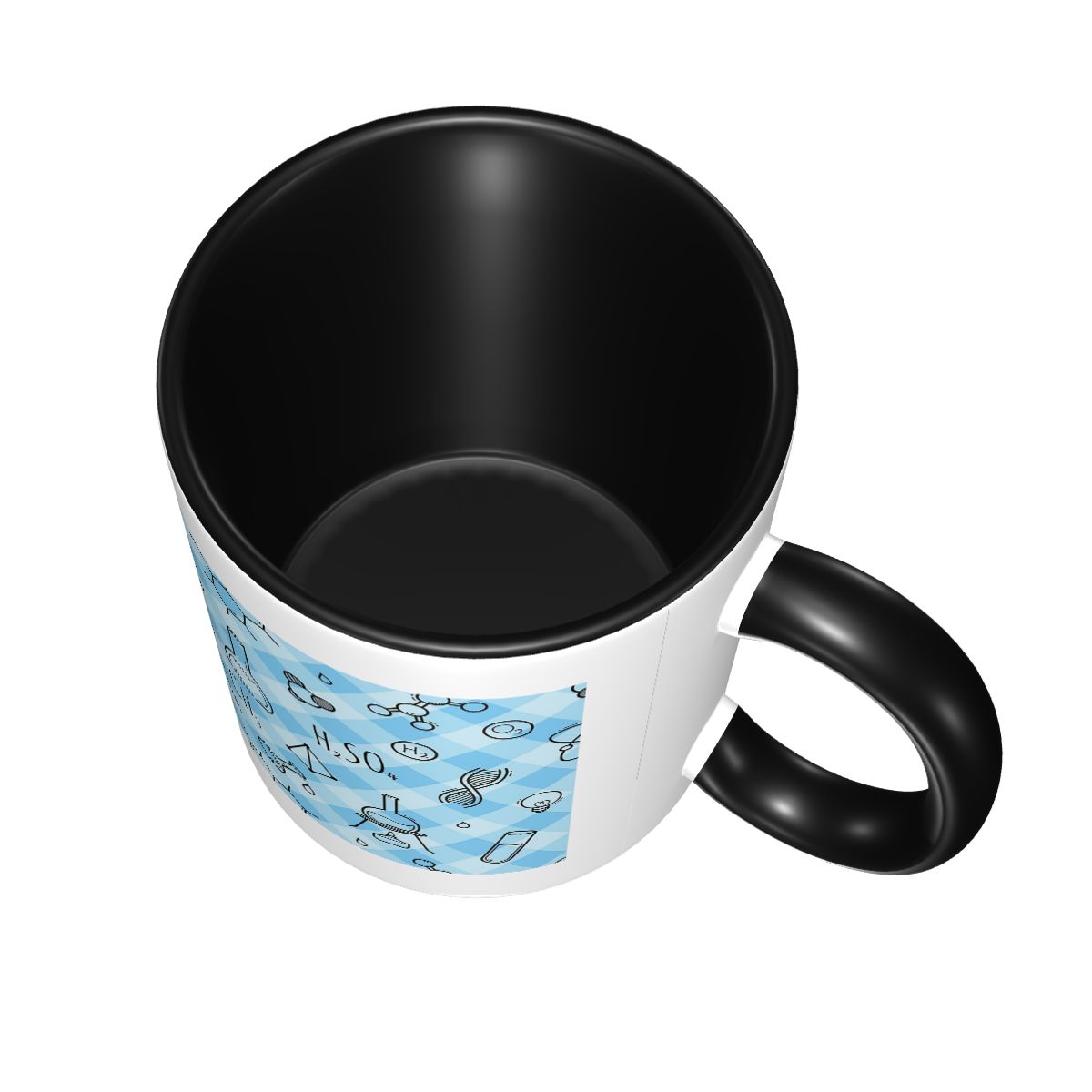 Science Icons Plaid Pattern A  - Coffee Tea Icon 리뷰 및 가격
