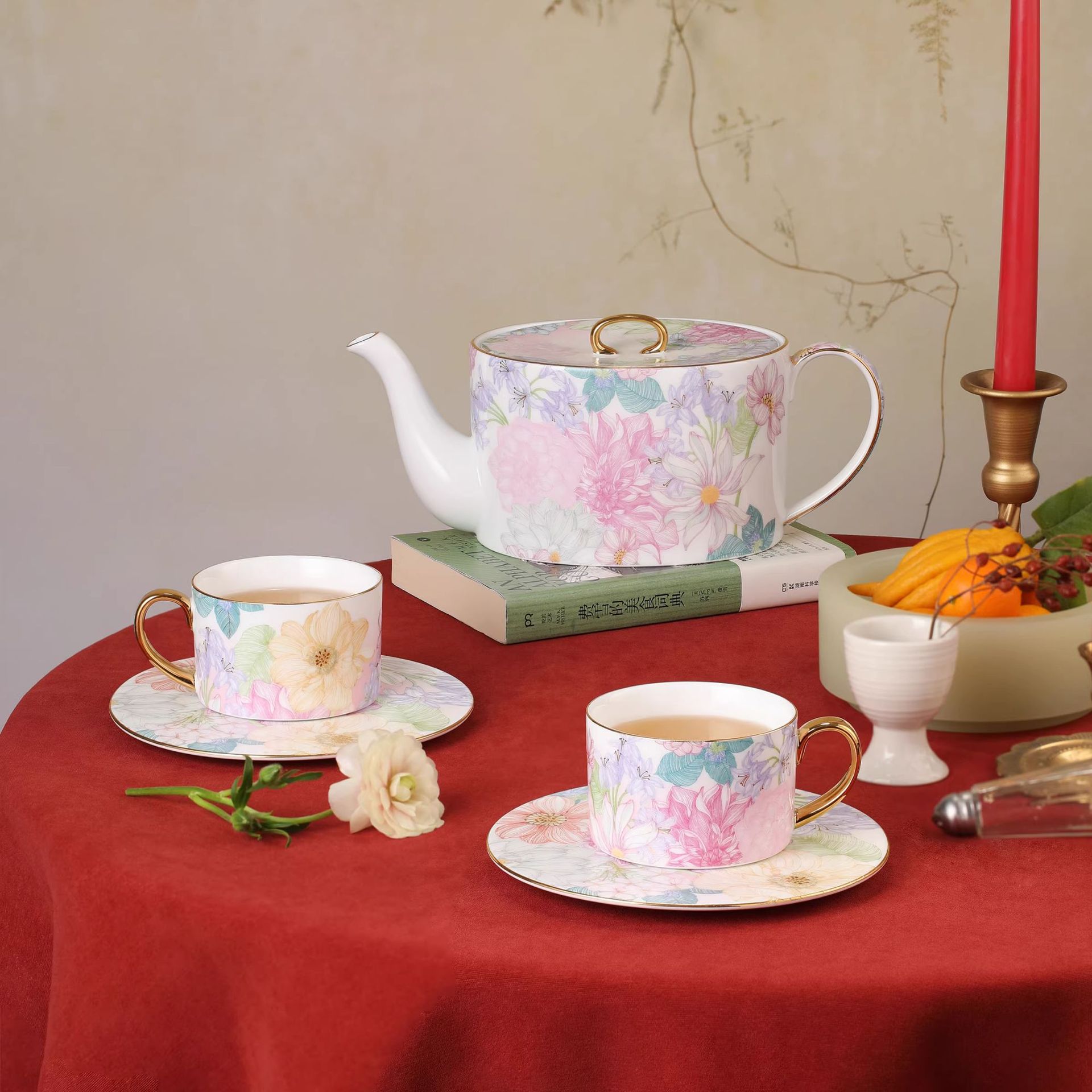 Yjq Jingdezhen ceramic one pot - Tea Coffee Pot Set 리뷰 및 가격